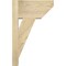Ekena Millwork Traditional Slat Rough Sawn Outlooker, Douglas Fir, 8"W x 14"D x 22"H OUT08X14X22TRA06RDF - alternate 3